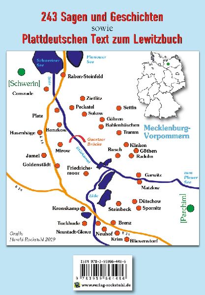 Sagen und Geschichten der Kulturlandschaft Lewitz mit Sagen in Plattdeutsch