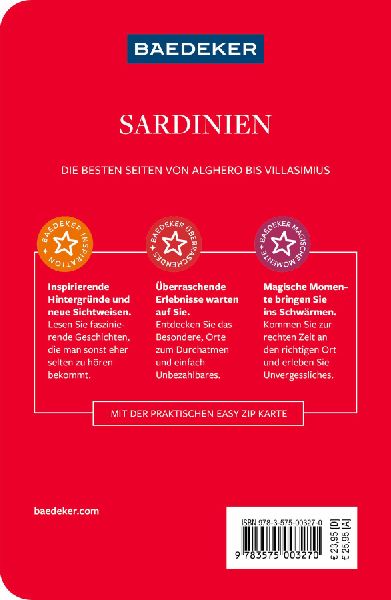 Baedeker Reiseführer Sardinien