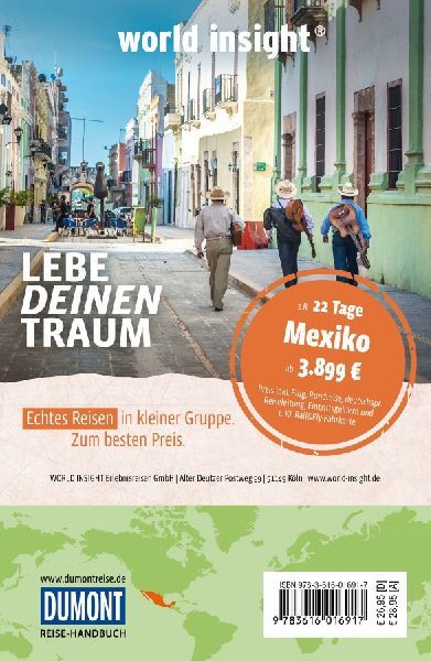 DUMONT Reise-Handbuch Reiseführer Mexiko