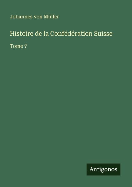 Histoire de la Confédération Suisse