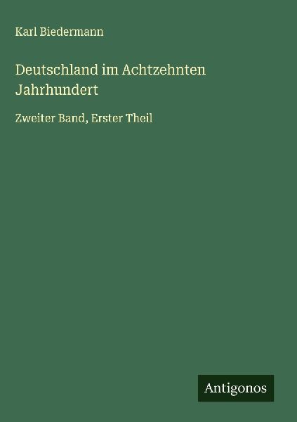 Deutschland im Achtzehnten Jahrhundert