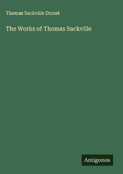The Works of Thomas Sackville
