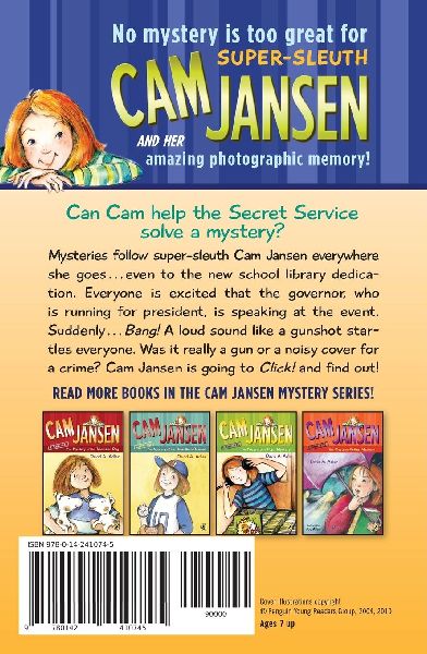 Cam Jansen and the Secret Service Mystery #26