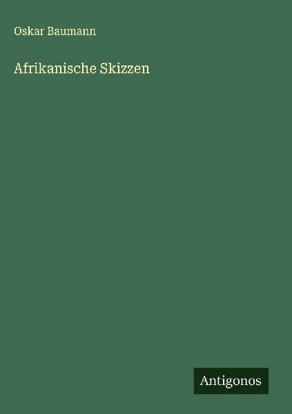 Afrikanische Skizzen