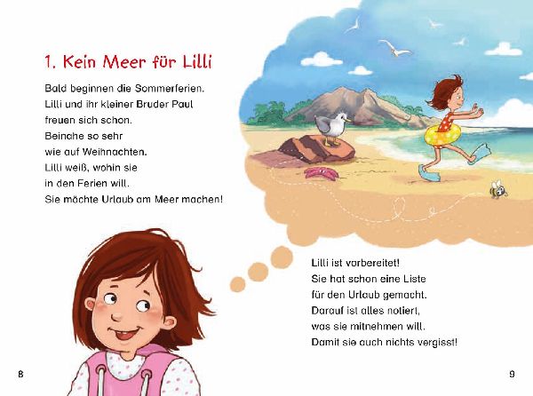 Duden Leseprofi - Schrecklich schöne Ferien, 2. Klasse