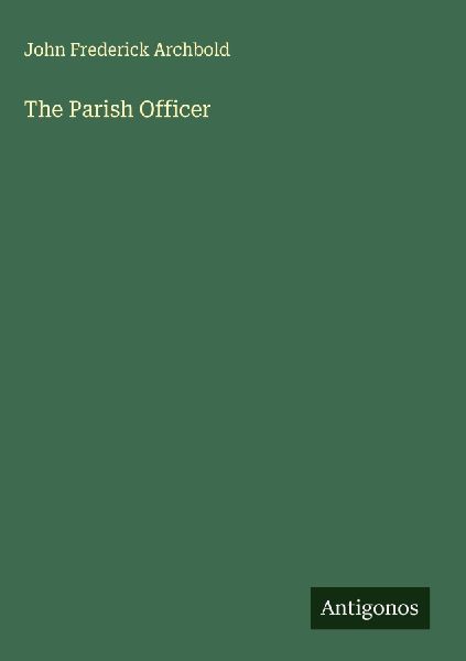 The Parish Officer