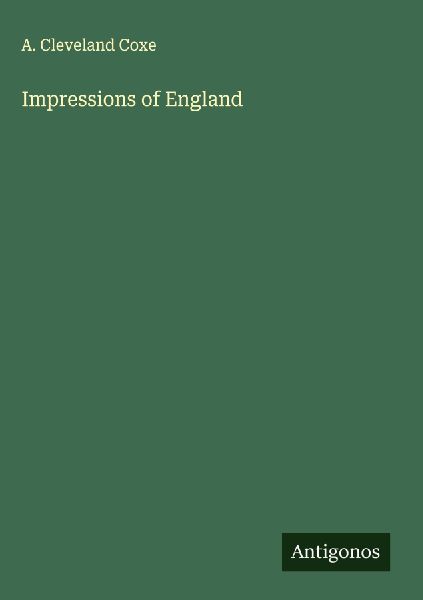 Impressions of England