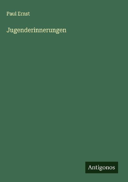 Jugenderinnerungen