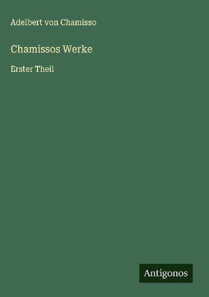 Chamissos Werke