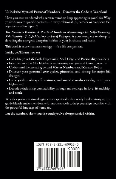 Unlocking The Number Within - Practical Guide to Numerology for Self-Discovery, Relationships & Life Mastery
