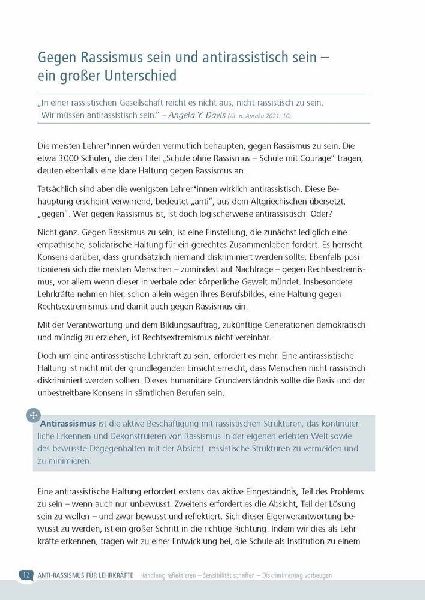 Anti-Rassismus für Lehrkräfte
