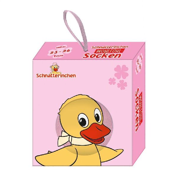 TRÖTSCH - Unser Sandmännchen Schnatterinchen Kindersocken Größe 23 bis 26