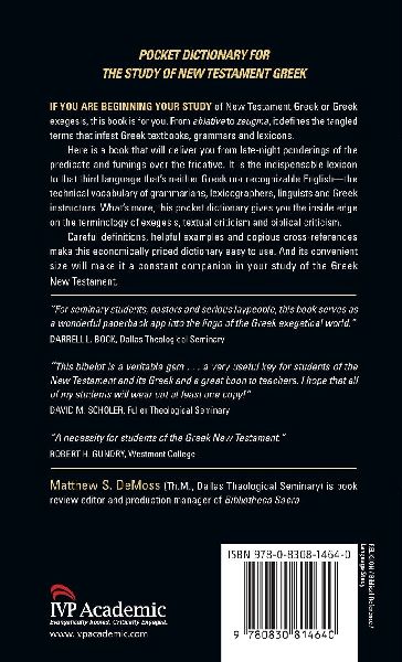 Pocket Dictionary for the Study of New Testament Greek
