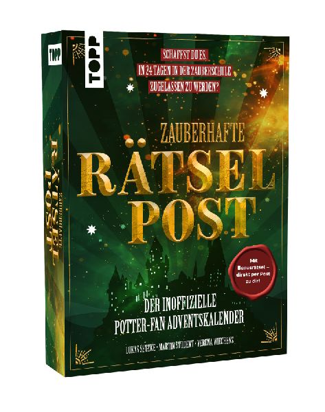 Zauberhafte Rätselpost: Der inoffizielle Potter-Fan Adventskalender