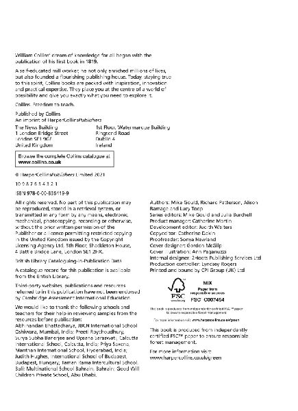 Lower Secondary English Workbook: Stage 9