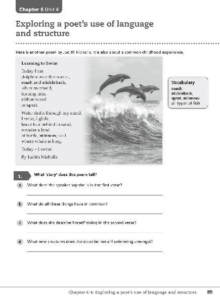 Lower Secondary English Workbook: Stage 9