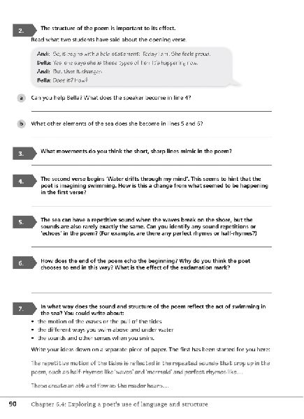 Lower Secondary English Workbook: Stage 9