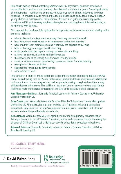 Mathematics in Early Years Education