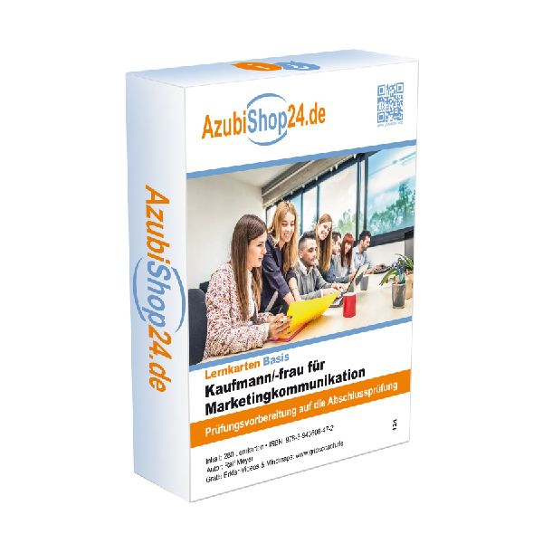 AzubiShop24.de Basis-Lernkarten Kaufmann/-frau für Marketingk...