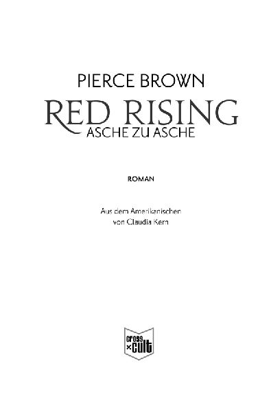 Red Rising - Asche zu Asche