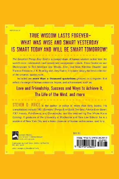 The Smartest Things Ever Said, New and Expanded