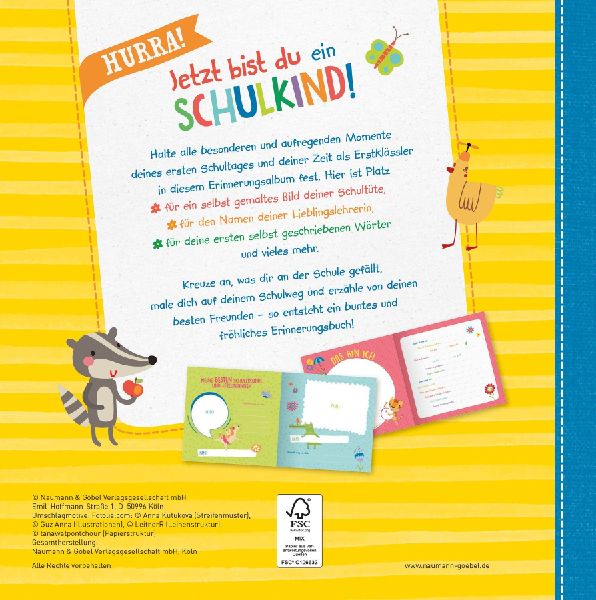 Ab heute bin ich Schulkind!