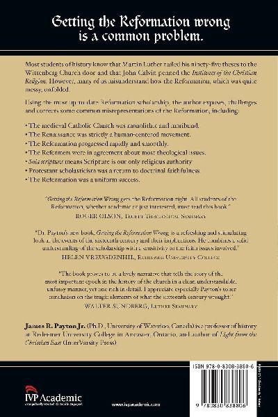 Getting the Reformation Wrong