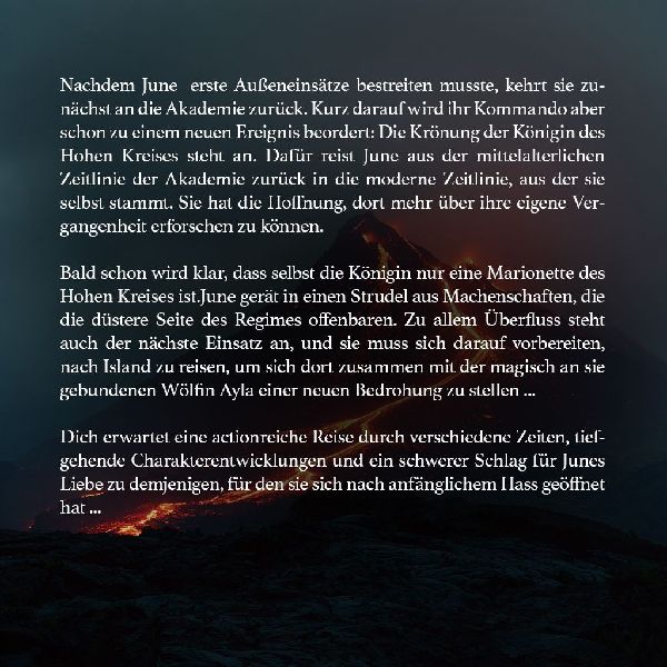 June und die Reise zur Vulkanasche