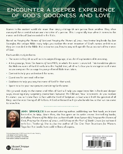 Praying the Names of God for 52 Weeks, Expanded Edition