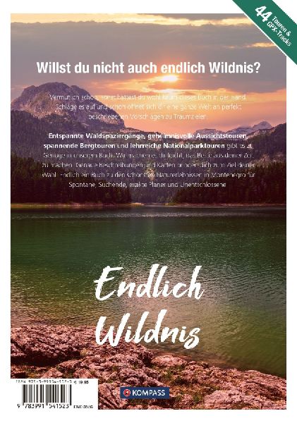 KOMPASS Endlich Wildnis - Montenegro