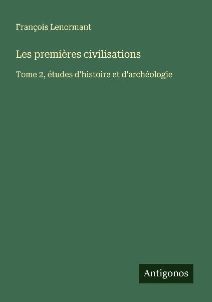 Les premières civilisations