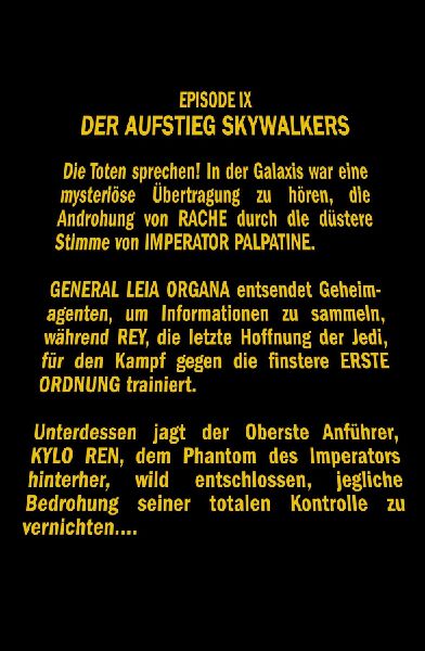 Star Wars Comics: Der Aufstieg Skywalkers
