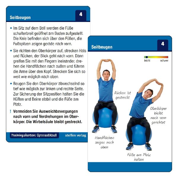 Trainingskarten: Gymball