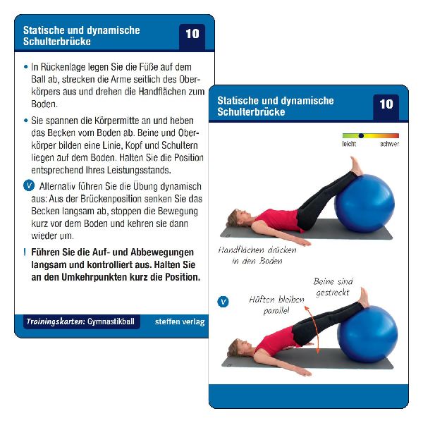 Trainingskarten: Gymball