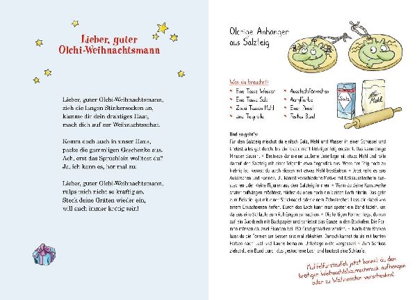 Die Olchis. Das Adventskalenderbuch