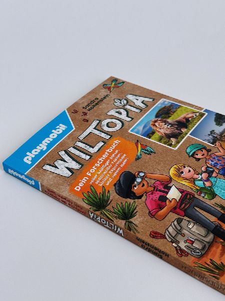 PLAYMOBIL Wiltopia. Entdecke die Savanne! Dein Forscherbuch voller kniffliger Rätsel, spannender Fakten, kleiner Experimente und vielem mehr!