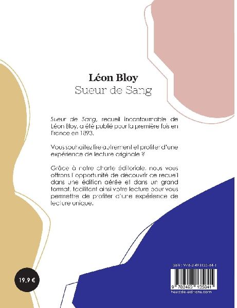 Sueur de Sang (grand format)
