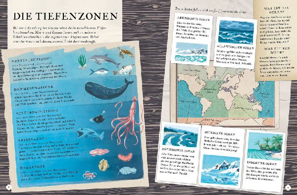 Erkunde den Ozean in diesem Buch
