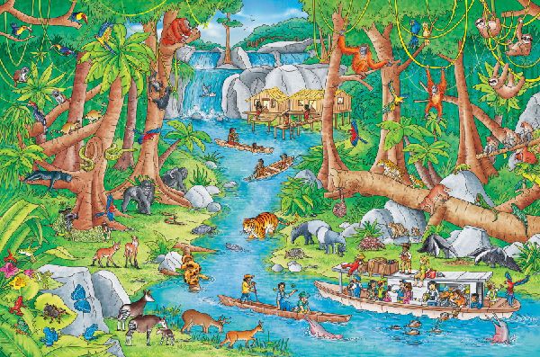 My Little Wimmelbook(r)--Animals Around the World