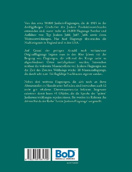 Die letzten Junkers-Flugzeuge III
