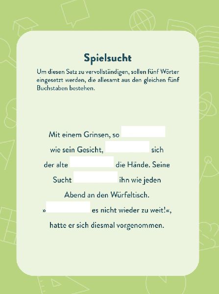 Der ultimative Rätselblock - Gehirnjogging für zwischendurch