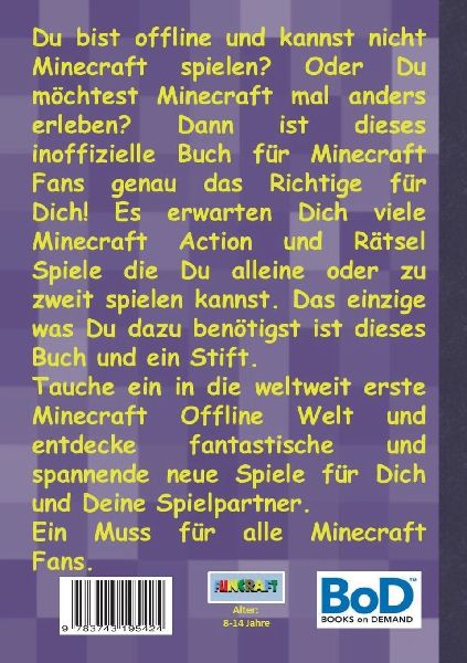 Funcraft - Das inoffizielle Offline Spielebuch für Minecraft Fans