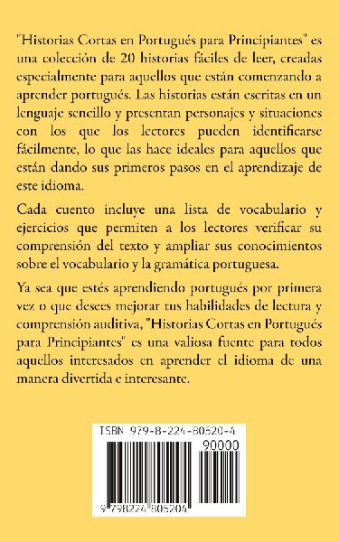 Historias Cortas en Portugués para Principiantes