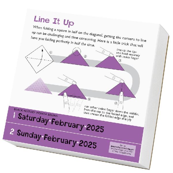 Origami Page-A-Day(r) Calendar 2025