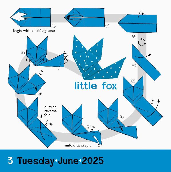 Origami Page-A-Day(r) Calendar 2025