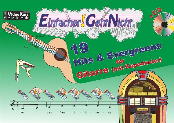 Einfacher!-Geht-Nicht: 19 Hits & Evergreens - für Gitarre...