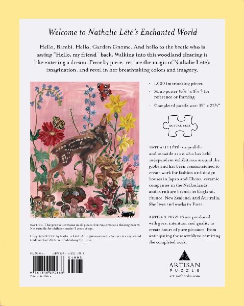 Nathalie Lété Bambi 1,000-Piece Puzzle