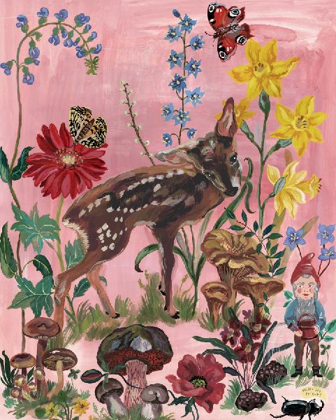Nathalie Lété Bambi 1,000-Piece Puzzle