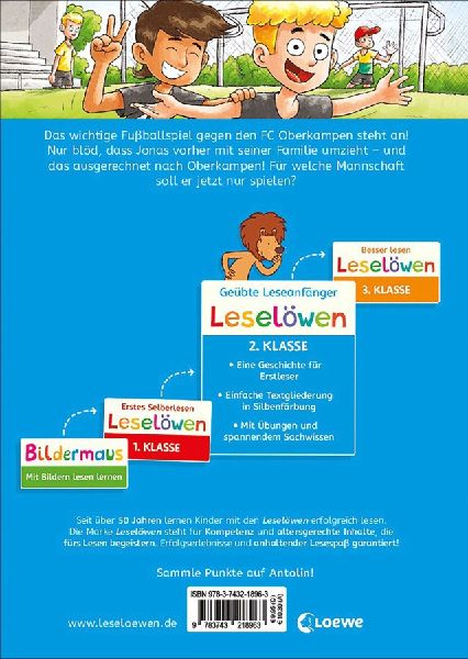 Leselöwen 2. Klasse - Superstürmer halten zusammen!