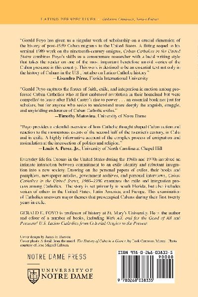 Cuban Catholics in the United States, 1960-1980